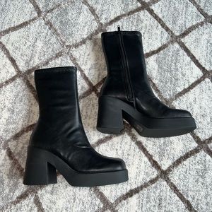 KLAYTON BLACK Steve Madden Boots